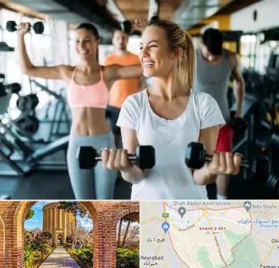 باشگاه بدنسازی بانوان در شهر ری