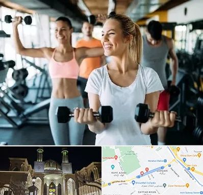 باشگاه بدنسازی بانوان در زرگری شیراز