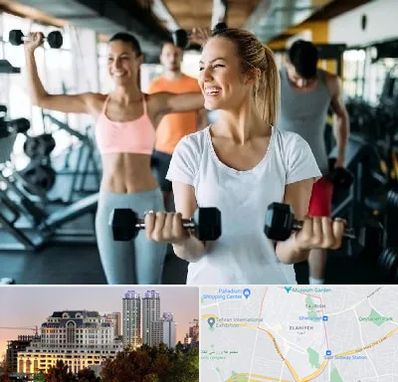 باشگاه بدنسازی بانوان در فرشته