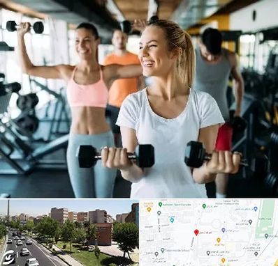 باشگاه بدنسازی بانوان در شهرک آزمایش