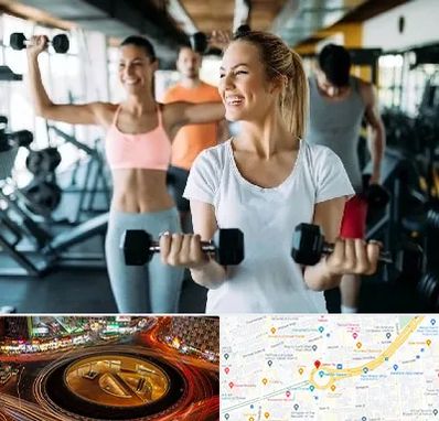 باشگاه بدنسازی بانوان در میدان ولیعصر