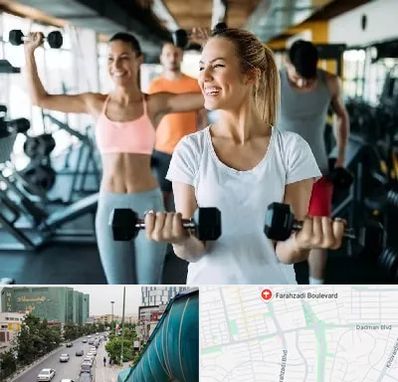 باشگاه بدنسازی بانوان در بلوار فرحزادی