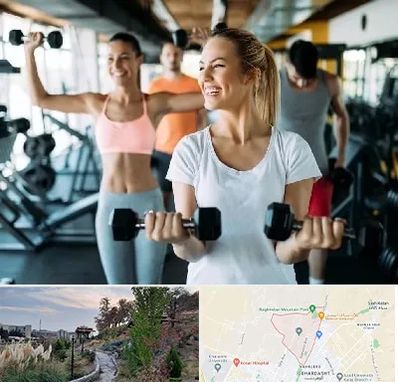 باشگاه بدنسازی بانوان در باغستان کرج