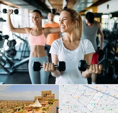 باشگاه بدنسازی بانوان در هاشمیه مشهد