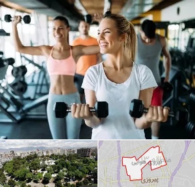 باشگاه بدنسازی بانوان در نیروی هوایی