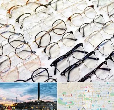 فروشگاه فریم عینک در منطقه 2 تهران