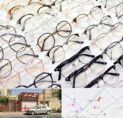 فروشگاه فریم عینک در باجک قم
