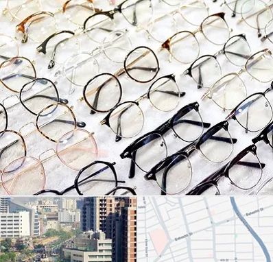 فروشگاه فریم عینک در خیابان بهشتی