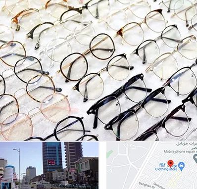 فروشگاه فریم عینک در چهارراه طالقانی کرج
