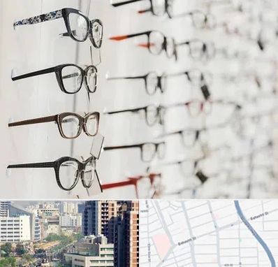 فروشگاه عینک مطالعه در خیابان بهشتی