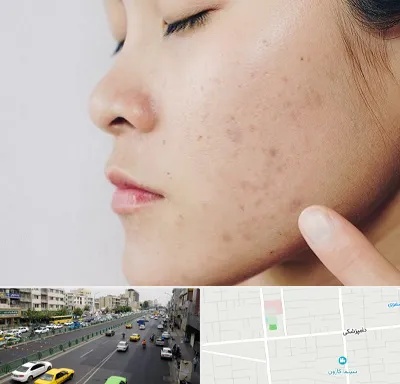 دکتر جوش صورت در خیابان دامپزشکی