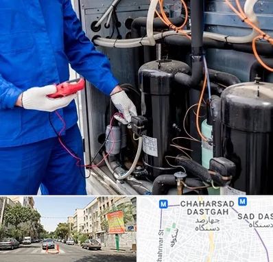 تعمیر چیلر در چهارصد دستگاه 