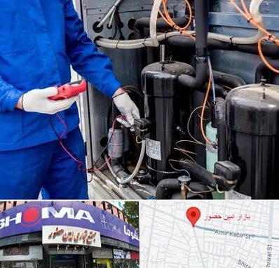 تعمیر چیلر در امین حضور