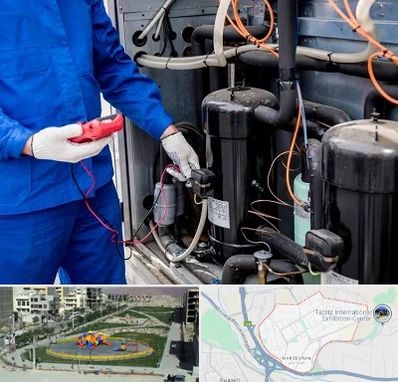 تعمیر چیلر در مرزداران تبریز