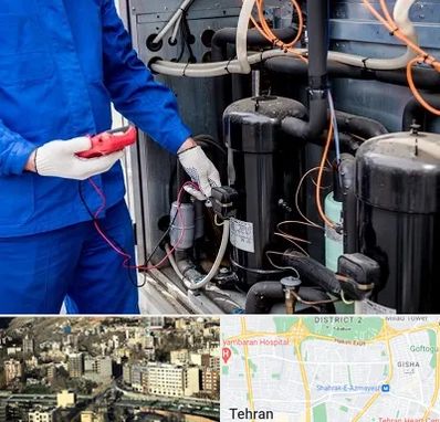 تعمیر چیلر در مرزداران 