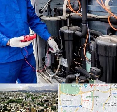 تعمیر چیلر در گیشا 