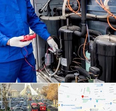 تعمیر چیلر در خیابان آزادی