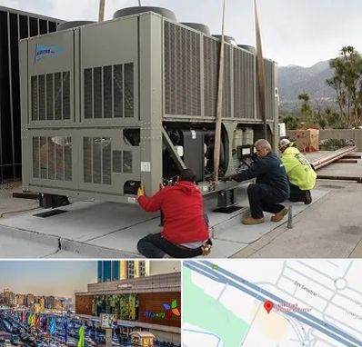 سرویس چیلر در لاله پارک تبریز