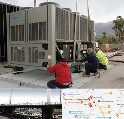 سرویس چیلر در پارک وی 