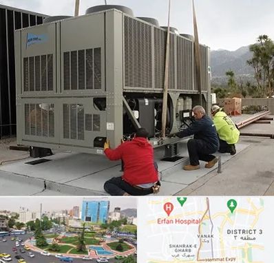 سرویس چیلر در ونک 