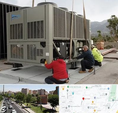 سرویس چیلر در شهرک آزمایش