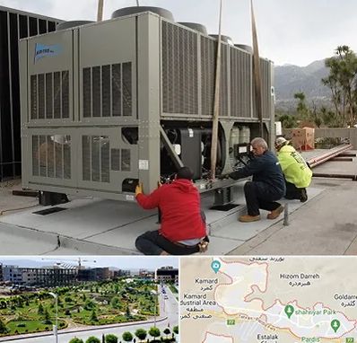 سرویس چیلر در پردیس