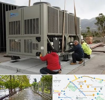 سرویس چیلر در خیابان ارم شیراز