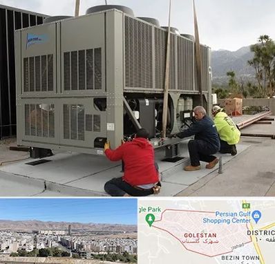 سرویس چیلر در شهرک گلستان شیراز