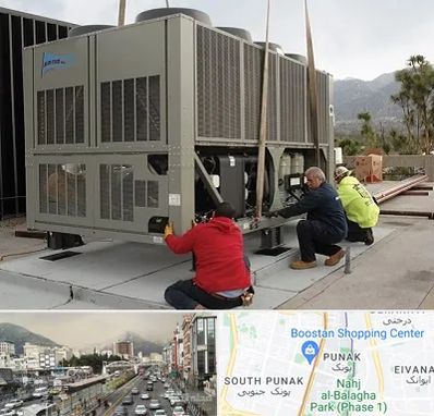 سرویس چیلر در پونک 