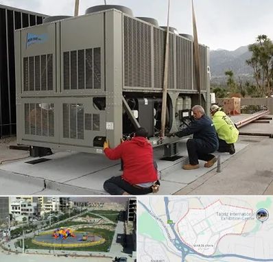 سرویس چیلر در مرزداران تبریز