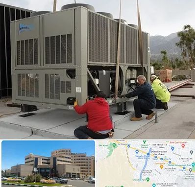 سرویس چیلر در صیاد شیرازی مشهد