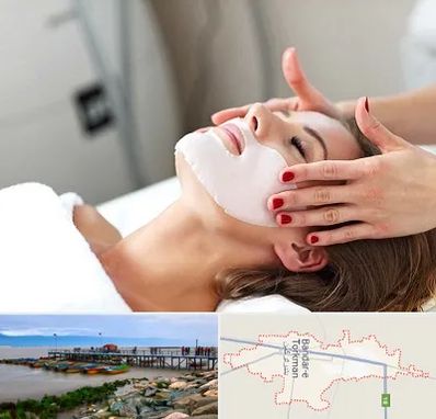 فیشیال صورت در بندر ترکمن