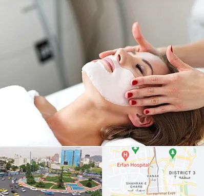 فیشیال صورت در ونک 