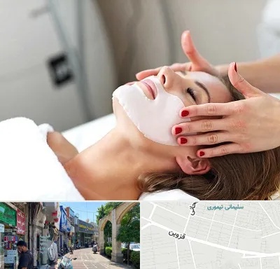 فیشیال صورت در خیابان قزوین