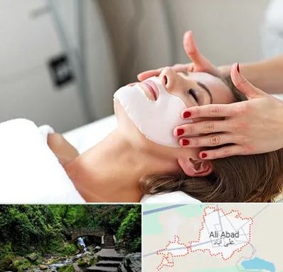 فیشیال صورت در علی آباد کتول