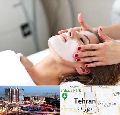 فیشیال صورت در صادقیه 