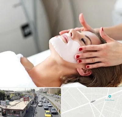 فیشیال صورت در خیابان دماوند