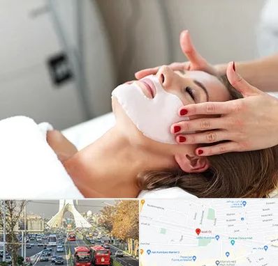 فیشیال صورت در خیابان آزادی