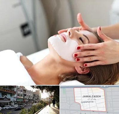 فیشیال صورت در خیابان جمالزاده