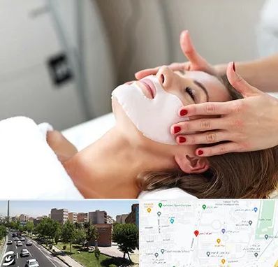 فیشیال صورت در شهرک آزمایش