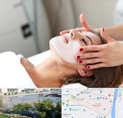 فیشیال صورت در گلستان اهواز