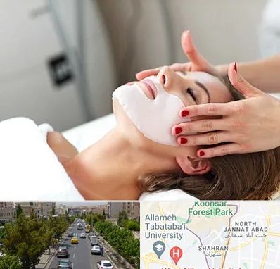 فیشیال صورت در شهران 