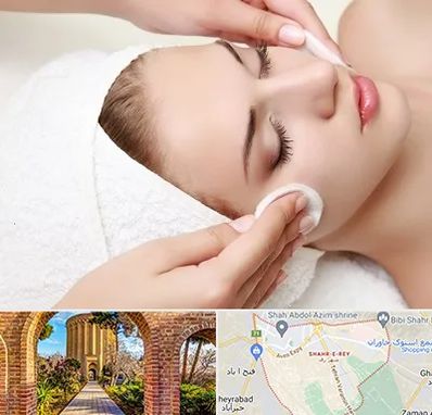 پاکسازی صورت در شهر ری