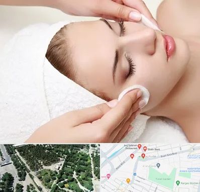 پاکسازی صورت در سالاریه قم