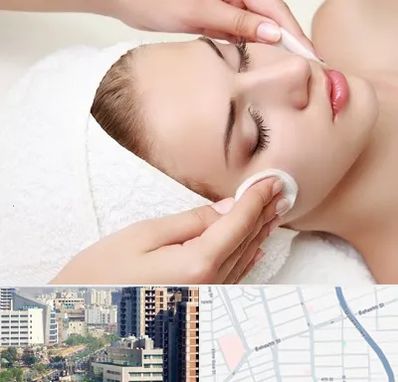 پاکسازی صورت در خیابان بهشتی