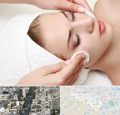 پاکسازی صورت در منطقه 18 تهران
