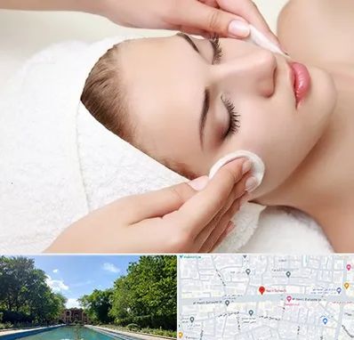 پاکسازی صورت در هشت بهشت اصفهان