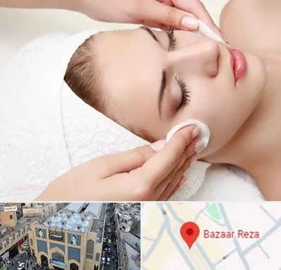 پاکسازی صورت در بازار رضا مشهد