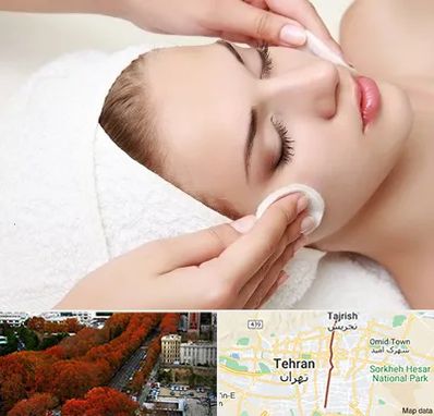 پاکسازی صورت در ولیعصر 