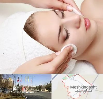پاکسازی صورت در مشکین دشت